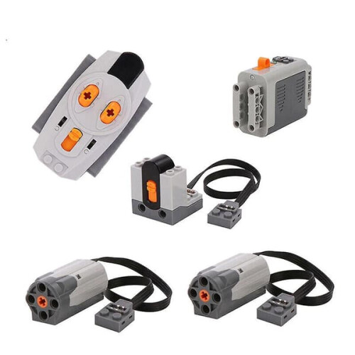 Power Functions M Motor with Battery and IR Receiver Set