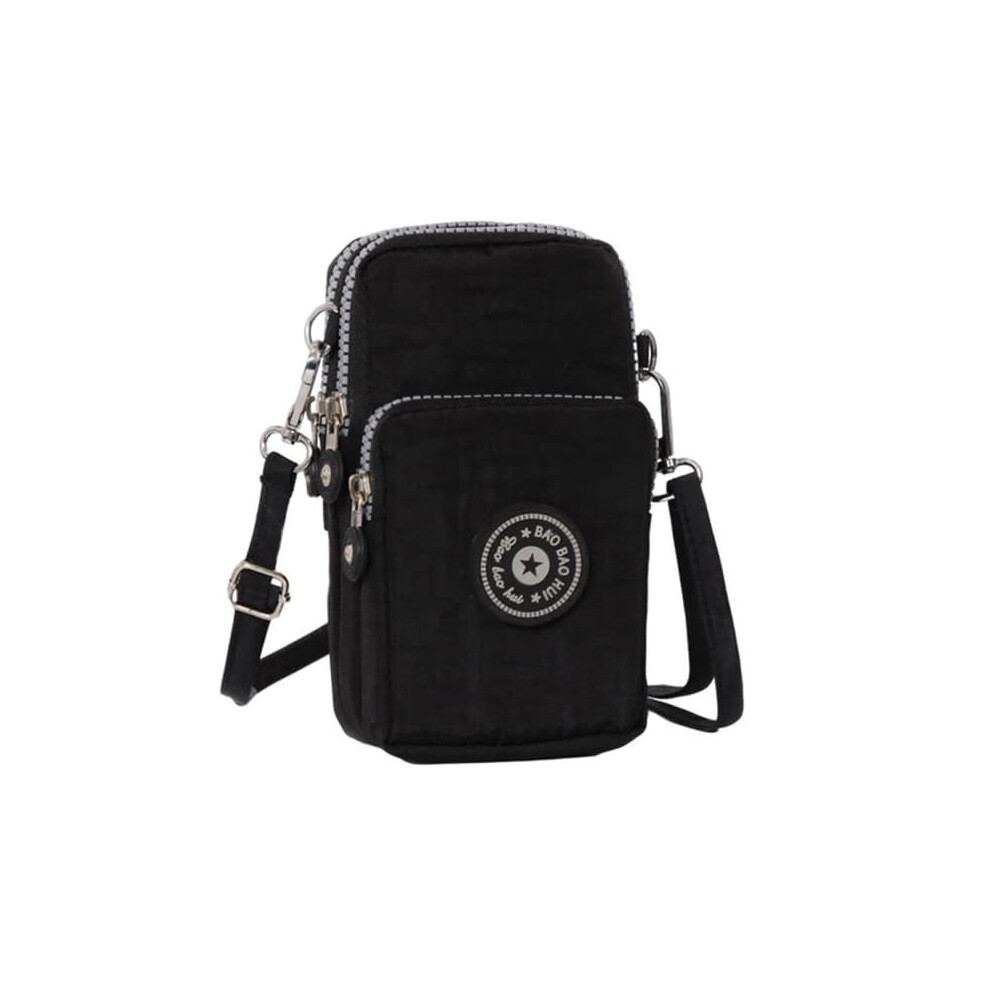 Mobile Phone Bag Shoulder Style 1 Pack Black 962029634553