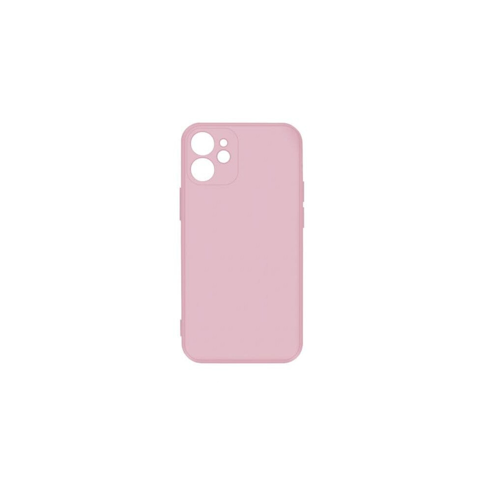 Iphone 12 Mini Soft Silicone Case With Camera Cover Pink 962029310426