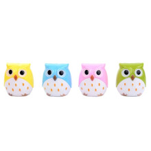 Owl Pencil Sharpener Compact Double Hole