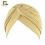 Turban Beige Luxurious Color One Size 1