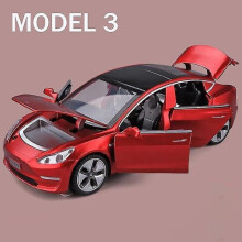 Tesla Model X/S/3/Y Alloy Diecast Car Toy 1:32 Red