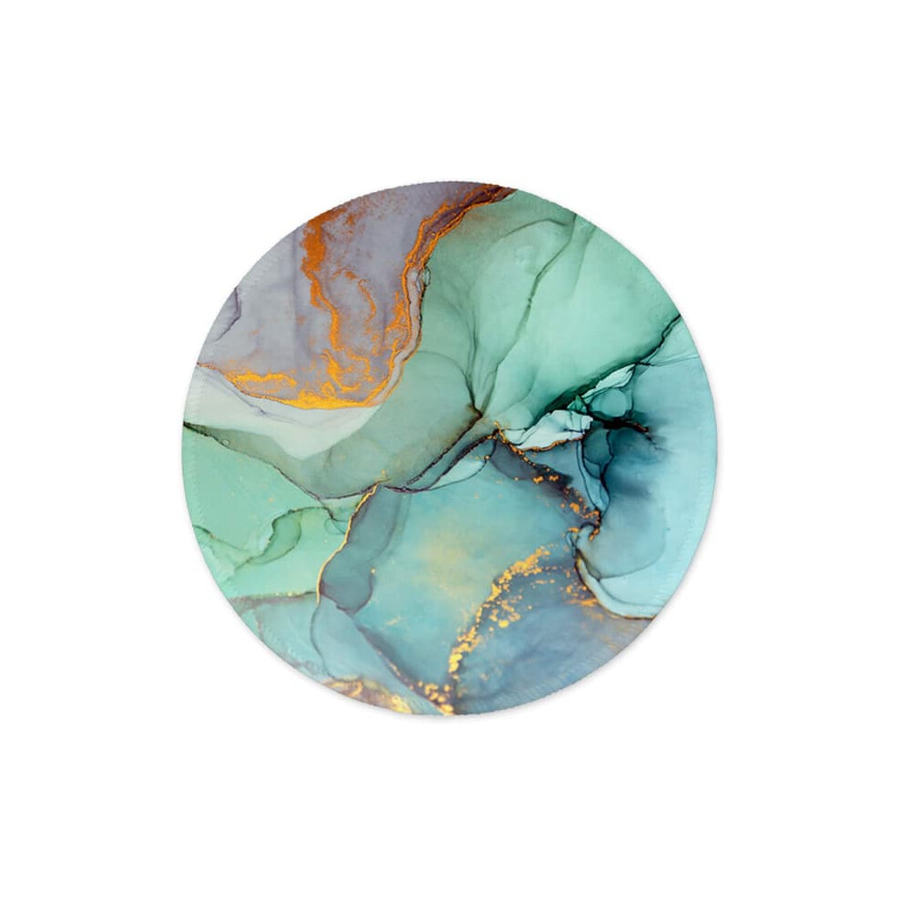 Round Mouse Pad Premium Textured Waterproof Non-Slip 962029321477