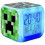 Minecraft LED Alarm Clock with Color-Changing Light, 1 Unit 1