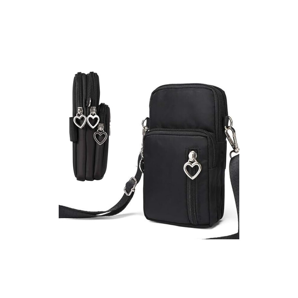 Mobile Phone Bag Shoulder Strap Black 962029322498
