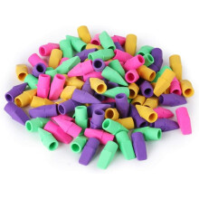 Pencil eraser tops for children 120-pack