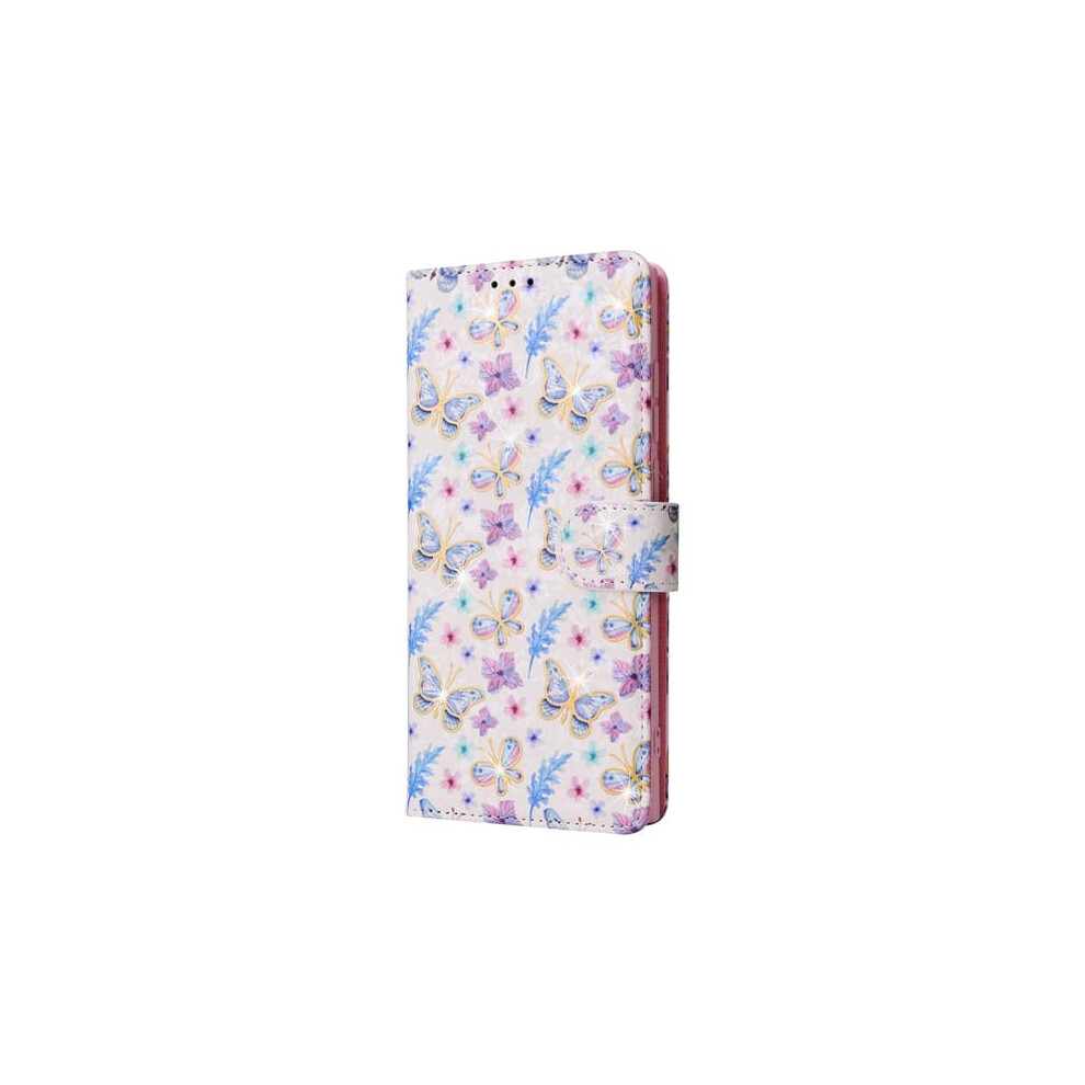 Iphone 13 Mini Case Butterfly Flower Rfid Wallet Gold 962029293989