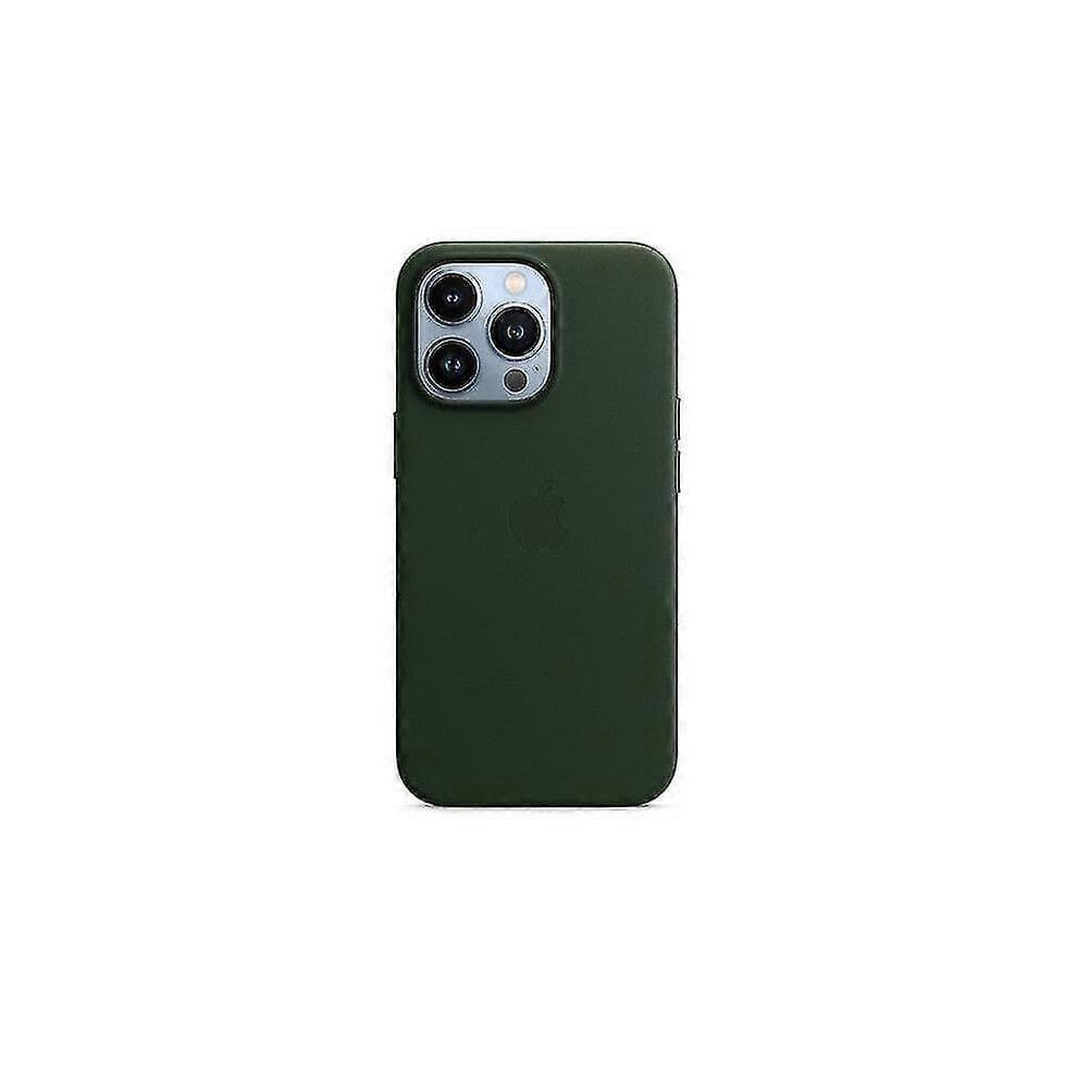 Leather Case For Iphone 13 Pro With Magsafe Sequoia Green 962029311126