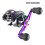 Baitcast Reel Smooth Lightweight Purple Right-Hand 1