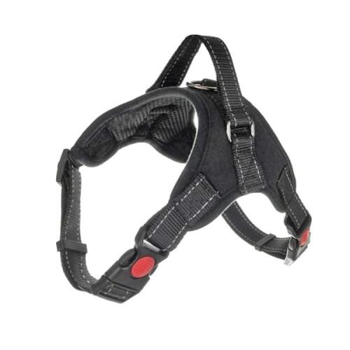 Dog Harness Black Pressure-Free Small