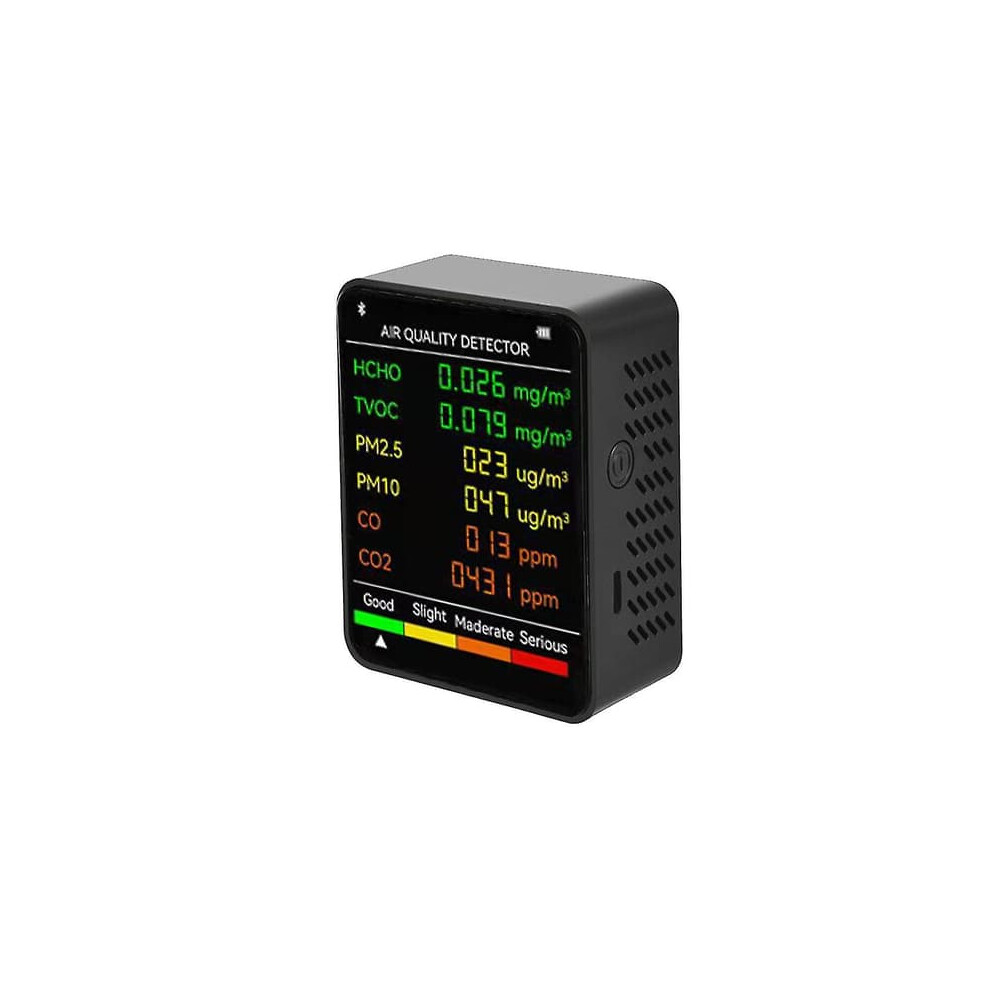 Air Quality Detector Lcd Screen Co2 Pm2.5 Pm10 Hcho Tvoc 962125820874