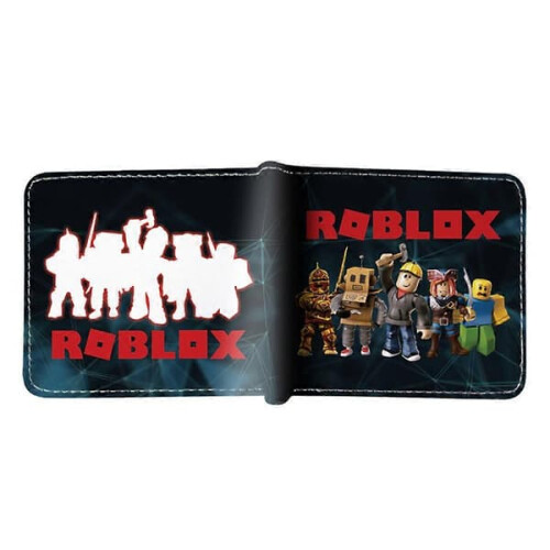 Roblox PU leather short wallet with coin pocket