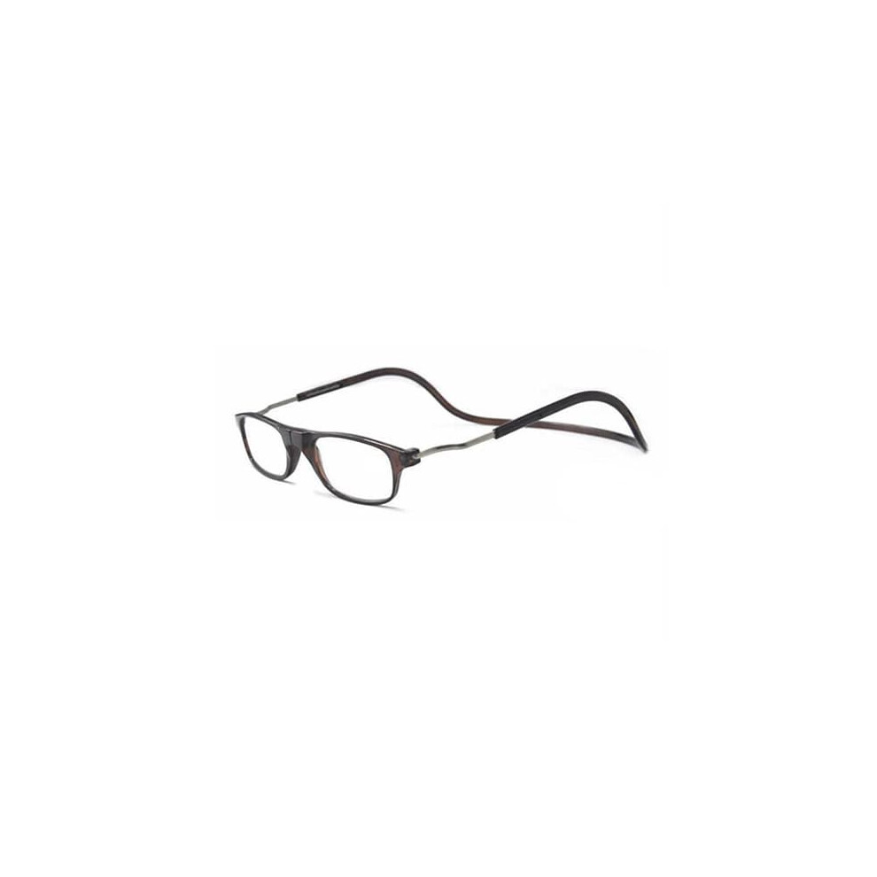 Reading Glasses Magnetic 4.0 Brown 962125837056