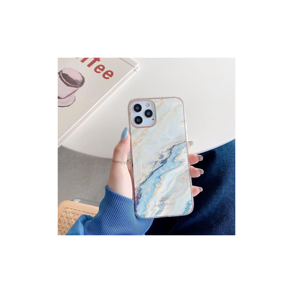 Iphone 12 And 12 Pro Case Marble Pattern One Size White 962029294115