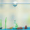 Floating seahorse aquarium decoration green 1