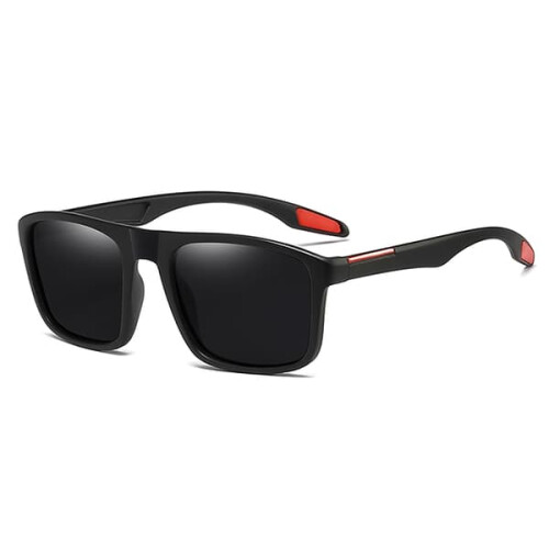 Polarized Outdoor Sunglasses Black Frame UV400