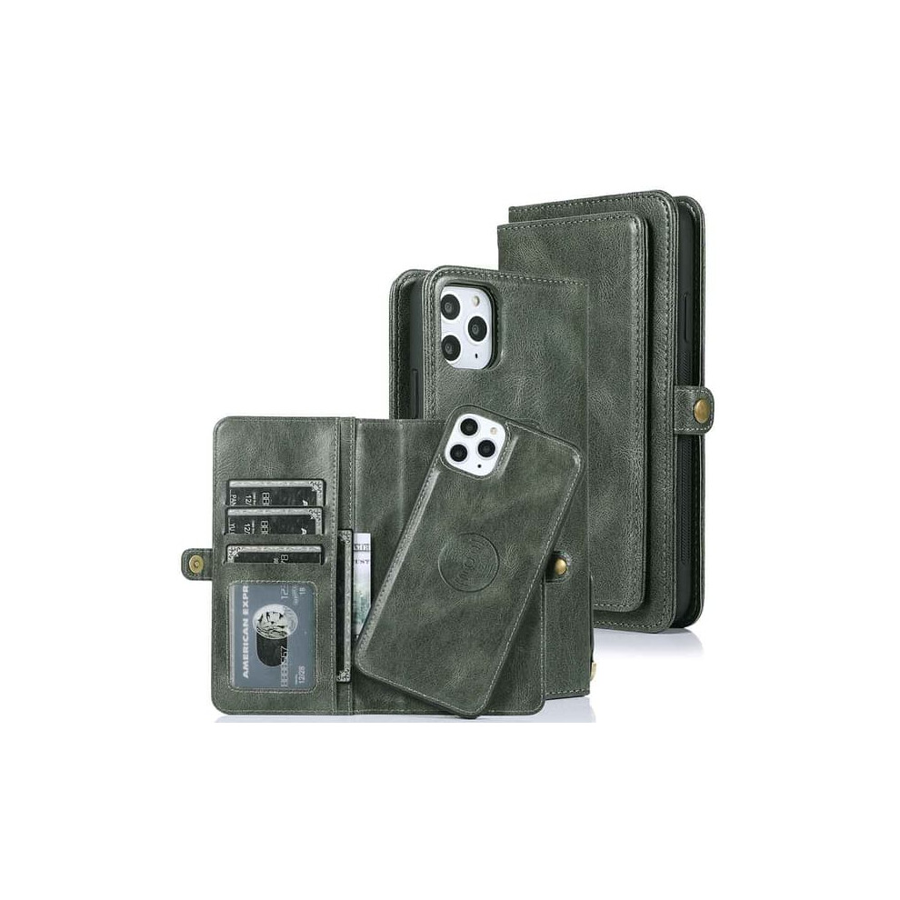 Wallet Case For Iphone 11 Pro Max Dark Green 962125826708