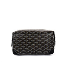 Handheld Toiletry Bag with Dog Tooth Pattern Zipper 1PC