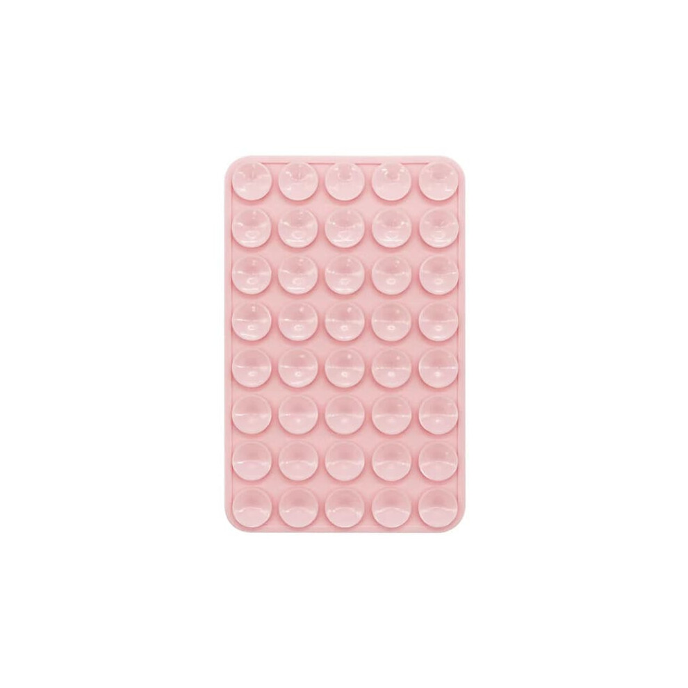 Phone Holder With Silicone Suction Cups Double-Sided Pink 962029302339