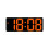 Digital desk clock large display 12/24-hour format 1