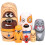 Wooden Russian Nesting Dolls Handmade Set 1