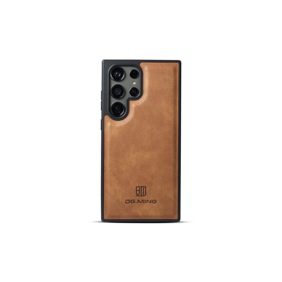 Dg.ming Leather Case For Samsung Galaxy S24 Ultra Brown 962125827064