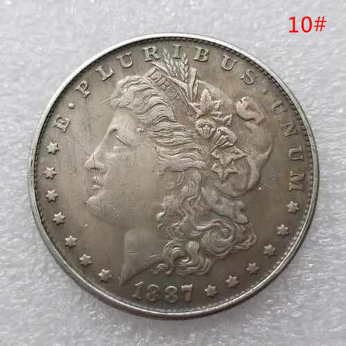 Morgan Silver Dollar $1 commemorative coin 1878-1887