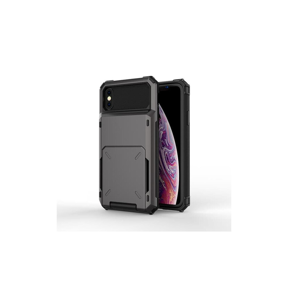 Shockproof Rugged Case For Iphone Xs Max Gray 962029653769