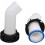 IBC Tank Extension Nozzle Valve with Nut 1000L 1