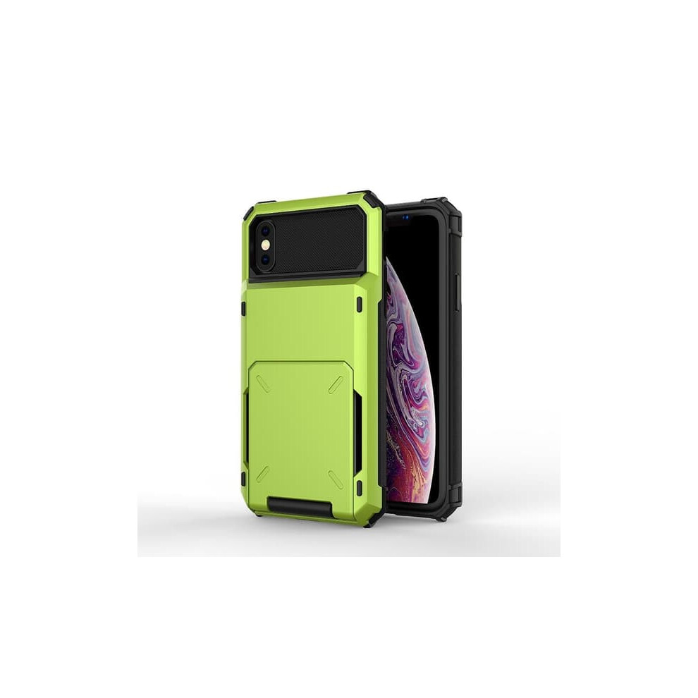 Shockproof Rugged Case For Iphone Xs Max, Green 962029653738