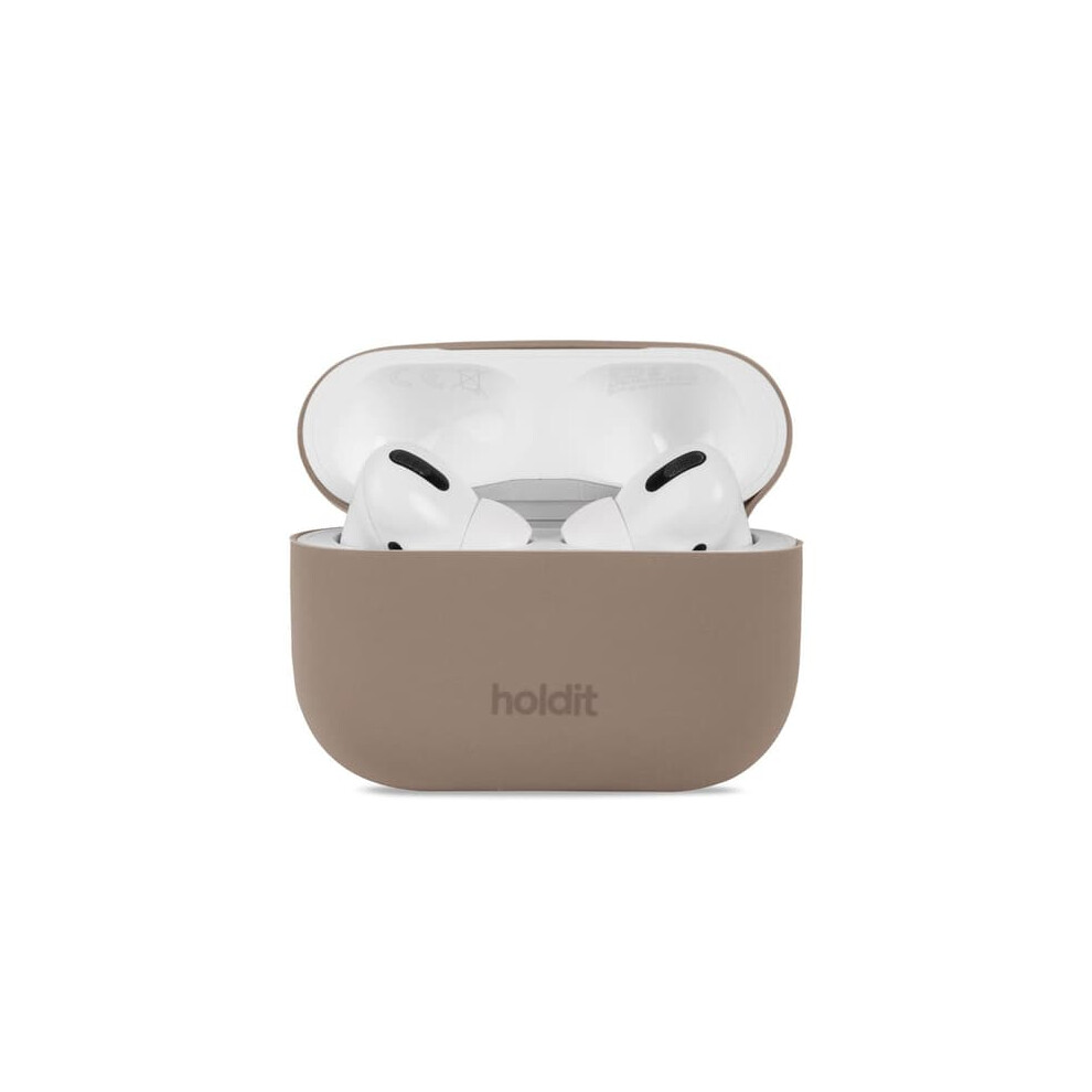 Airpods Pro Compatible Silicone Case Mocha Brown 962125828238