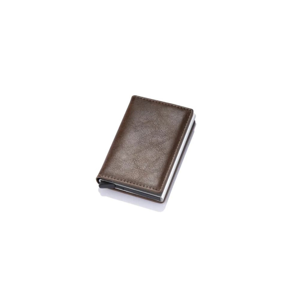 Credit Card Holder Wallet Rfid-Blocking Aluminum Vintage 962029299813
