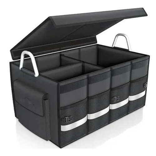 Capacity Car Storage Box Car Trunk Organizer Foldable Cargo Storage Tool Auto Trucks Trunk Box