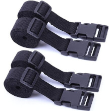 Nylon flat side buckles non-slip 4 pcs