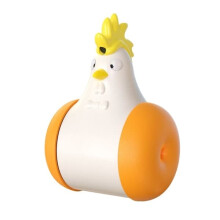 Cat laser toy with rotating tumbler and sound