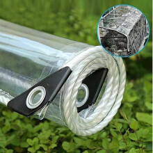 PVC tarpaulin outdoor transparent 1.5 x 1.8 m