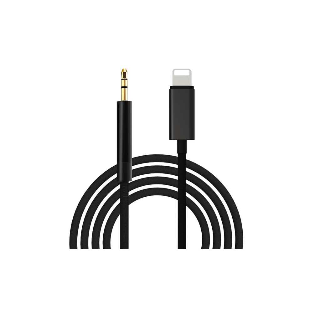 Lightning To Aux 3.5Mm Cable 2M 1-Pack Black 962029314141