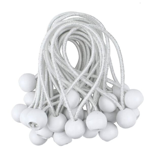 Sangles de tente d'extérieur, élastiques, fixation de bâche A (50 pièces)