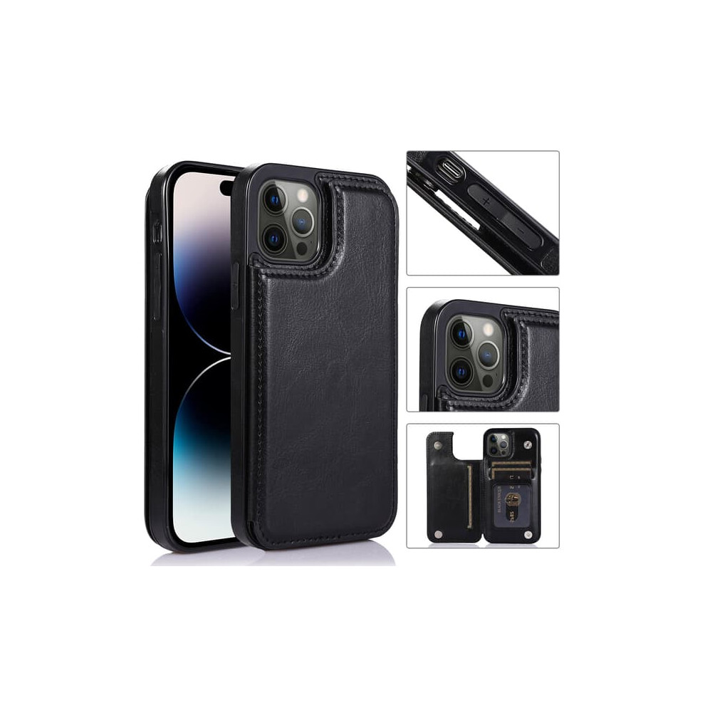 Iphone 14 Pro Max Case With Card Holder Black 962125840247