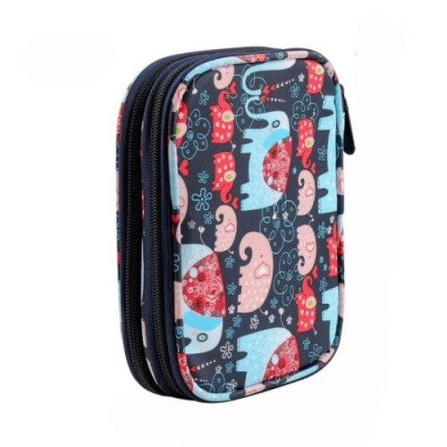 Knitting Needle Case with Crochet Hooks 5-Pack