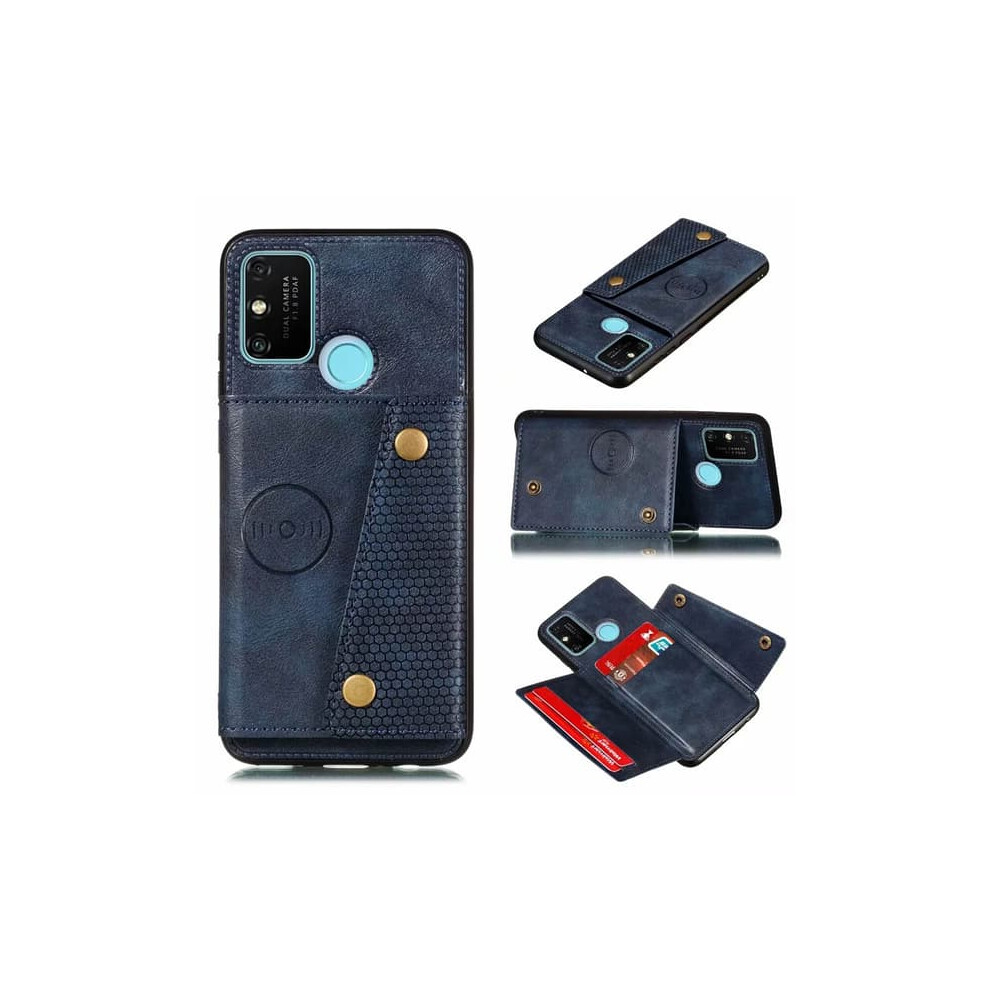 Samsung Galaxy A21s Case With Card Holder Dark Blue 962125839036