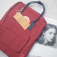 Mochila para laptop de 7 a 20 litros, grande capacidade, ideal para crianças, nas cores vermelho e azul.