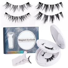 Magnetic False Eyelashes European American Style Thick Set