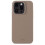 Capa Holdit compatível com iPhone 14 Pro, em silicone marrom mocha. 1