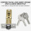 Bedroom Door Lock Solid Wood Silent Handle 6