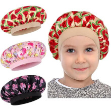 Silk Satin Bonnet for Children - 3 Pack