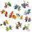 Ninja minifigurer set 24 delar 2