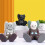 KAWS figure grey action figure model toy 1