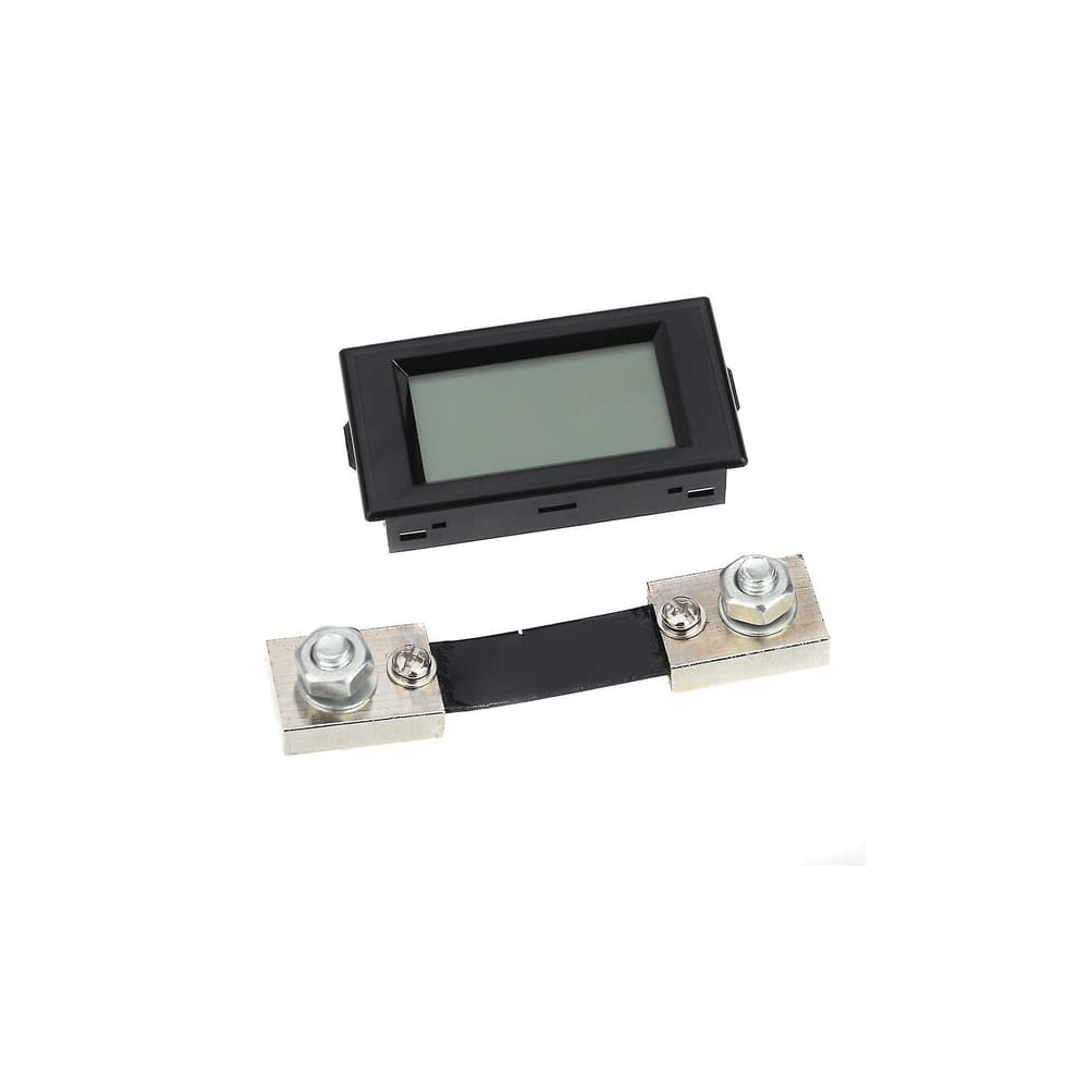 Lcd Digital Panel Ammeter 100A With 75Mv Shunt 962029314721