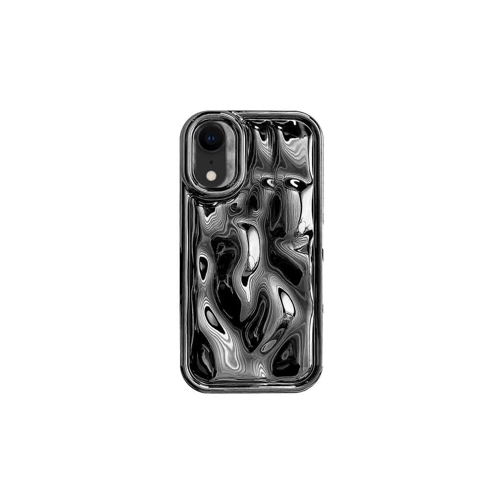 Tpu Phone Case With Meteorite Texture For Iphone Xr Black 962029302742
